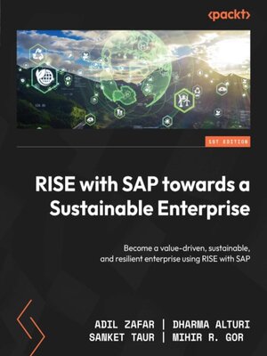 cover image of RISE with SAP towards a Sustainable Enterprise